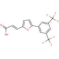 CAS:406725-93-7 | PC31465 | 3-{5-[3,5-di(trifluoromethyl)phenyl]-2-furyl}acrylic acid