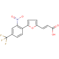 CAS:646497-91-8 | PC31471 | 3-{5-[2-nitro-4-(trifluoromethyl)phenyl]-2-furyl}acrylic acid