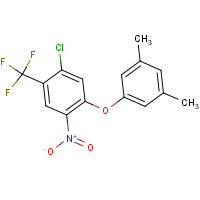 CAS:646498-10-4 | PC31481 | 1-chloro-5-(3,5-dimethylphenoxy)-4-nitro-2-(trifluoromethyl)benzene