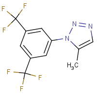 CAS:646989-38-0 | PC31486 | 1-[3,5-di(trifluoromethyl)phenyl]-5-methyl-1H-1,2,3-triazole