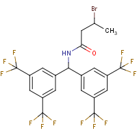 CAS:680579-72-0 | PC31506 | N1-di[3,5-di(trifluoromethyl)phenyl]methyl-3-bromobutanamide