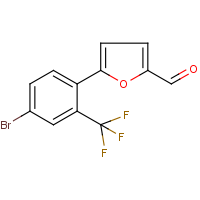 CAS:646989-69-7 | PC31513 | 5-[4-Bromo-2-(trifluoromethyl)phenyl]-2-furaldehyde