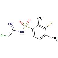 CAS:680580-00-1 | PC31549 | N1-(2-chloroethanimidoyl)-3-fluoro-2,4-dimethylbenzene-1-sulphonamide