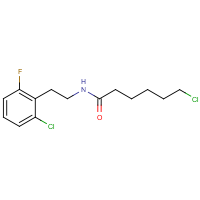 CAS: 647824-93-9 | PC31557 | 6-Chloro-N-(2-chloro-6-fluorophenethyl)hexanamide