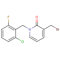 CAS: 647825-28-3 | PC31564 | 3-(bromomethyl)-1-(2-chloro-6-fluorobenzyl)-1,2-dihydro-2-pyridinone