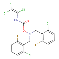 CAS:648408-51-9 | PC31579 | N,N-bis(2-chloro-6-fluorobenzyl)-N-({[(1,2,2-trichlorovinyl)amino]carbonyl}oxy)amine