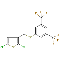 CAS:648408-58-6 | PC31583 | 3-({[3,5-bis(trifluoromethyl)phenyl]thio}methyl)-2,5-dichlorothiophene