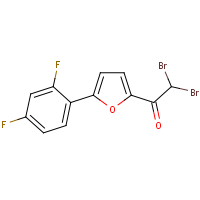CAS:648408-65-5 | PC31589 | 2,2-dibromo-1-[5-(2,4-difluorophenyl)-2-furyl]ethan-1-one