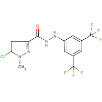 CAS:648408-73-5 | PC31592 | N'3-[3,5-di(trifluoromethyl)phenyl]-5-chloro-1-methyl-1H-pyrazole-3-carbohydrazide