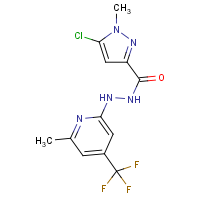 CAS:648408-74-6 | PC31593 | N'3-[6-methyl-4-(trifluoromethyl)-2-pyridyl]-5-chloro-1-methyl-1H-pyrazole-3-carbohydrazide