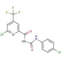 CAS:648408-76-8 | PC31596 | N-(4-chlorophenyl)-N'-{[6-chloro-4-(trifluoromethyl)-2-pyridyl]carbonyl}urea