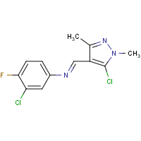 CAS:1392302-59-8 | PC31603 | N1-[(5-chloro-1,3-dimethyl-1H-pyrazol-4-yl)methylidene]-3-chloro-4-fluoroaniline
