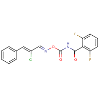 CAS:680580-31-8 | PC31608 | [({[(2-chloro-3-phenylprop-2-enylidene)amino]oxy}carbonyl)amino](2,6-difluorophenyl)methanone
