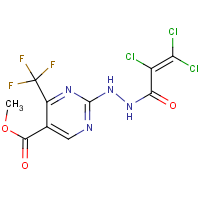 CAS:648859-28-3 | PC31635 | methyl 2-[2-(2,3,3-trichloroacryloyl)hydrazino]-4-(trifluoromethyl)pyrimidine-5-carboxylate