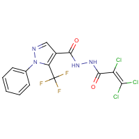 CAS:648859-36-3 | PC31639 | N'4-(2,3,3-trichloroacryloyl)-1-phenyl-5-(trifluoromethyl)-1H-pyrazole-4-carbohydrazide
