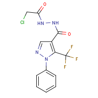 CAS:648859-37-4 | PC31640 | N'4-(2-chloroacetyl)-1-phenyl-5-(trifluoromethyl)-1H-pyrazole-4-carbohydrazide
