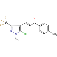 CAS:1980010-86-3 | PC31648 | 3-[5-chloro-1-methyl-3-(trifluoromethyl)-1H-pyrazol-4-yl]-1-(4-methylphenyl)prop-2-en-1-one