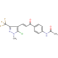 CAS:  | PC31649 | N1-(4-{3-[5-chloro-1-methyl-3-(trifluoromethyl)-1H-pyrazol-4-yl]acryloyl}phenyl)acetamide