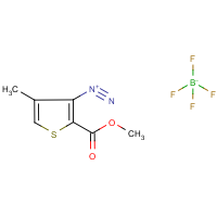 CAS:1709018-33-6 | PC31650 | 2-Methoxycarbonyl-4-methylthiophene-3-diazonium tetrafluoroborate