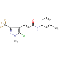 CAS: 648859-64-7 | PC31661 | 3-[5-chloro-1-methyl-3-(trifluoromethyl)-1H-pyrazol-4-yl]-N-(3-methylphenyl)acrylamide