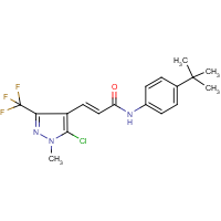CAS: 648859-65-8 | PC31662 | N1-[4-(tert-butyl)phenyl]-3-[5-chloro-1-methyl-3-(trifluoromethyl)-1H-pyrazol-4-yl]acrylamide