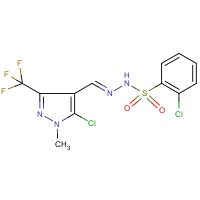 CAS: 959575-87-2 | PC31670 | N'1-{[5-chloro-1-methyl-3-(trifluoromethyl)-1H-4-pyrazolyl]methylene}-2-chloro-1-benzenesulphonohydr