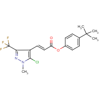 CAS: 648859-73-8 | PC31672 | 4-(tert-butyl)phenyl 3-[5-chloro-1-methyl-3-(trifluoromethyl)-1H-pyrazol-4-yl]acrylate