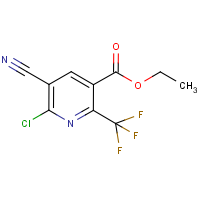 CAS: 175277-73-3 | PC3169 | Ethyl 6-chloro-5-cyano-2-(trifluoromethyl)nicotinate