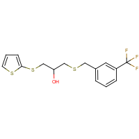 CAS: 648427-29-6 | PC31718 | 1-(2-Thienylthio)-3-{[3-(trifluoromethyl)benzyl]thio}propan-2-ol