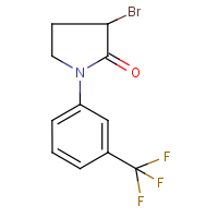 CAS:69949-67-3 | PC31734 | 3-Bromo-1-[3-(trifluoromethyl)phenyl]pyrrolidin-2-one