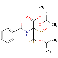CAS:339339-42-3 | PC31754 | methyl 2-(benzoylamino)-2-(diisopropoxyphosphoryl)-3,3,3-trifluoropropanoate