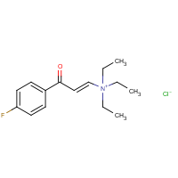 CAS:24477-70-1 | PC31761 | N,N,N-triethyl-3-(4-fluorophenyl)-3-oxoprop-1-en-1-aminium chloride