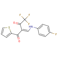 CAS: 332055-70-6 | PC31791 | 4,4,4-trifluoro-2-[(4-fluoroanilino)methylidene]-1-(2-thienyl)butane-1,3-dione