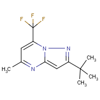 CAS: 649665-15-6 | PC31801 | 2-(tert-butyl)-5-methyl-7-(trifluoromethyl)pyrazolo[1,5-a]pyrimidine