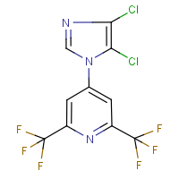 CAS:650592-45-3 | PC31830 | 4-(4,5-dichloro-1H-imidazol-1-yl)-2,6-bis(trifluoromethyl)pyridine