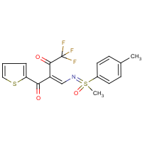 CAS:1980007-82-6 | PC31834 | 4,4,4-trifluoro-2-({[1-methyl-1-(4-methylphenyl)-1-oxo-lambda~6~-sulphanylidene]amino}methylidene)-1