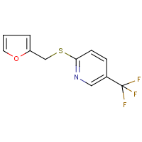 CAS:650617-39-3 | PC31836 | 2-[(2-furylmethyl)thio]-5-(trifluoromethyl)pyridine