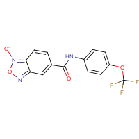 CAS:680211-77-2 | PC31840 | 5-{[4-(trifluoromethoxy)anilino]carbonyl}-2,1,3-benzoxadiazol-1-ium-1-olate