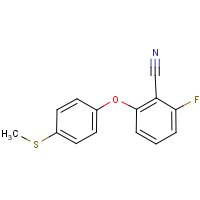 CAS: 148901-52-4 | PC31842 | 2-Fluoro-6-[4-(methylthio)phenoxy]benzonitrile