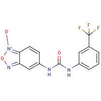 CAS:655234-82-5 | PC31844 | 5-({[3-(trifluoromethyl)anilino]carbonyl}amino)-2,1,3-benzoxadiazol-1-ium-1-olate