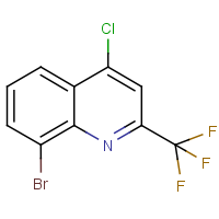 CAS: 655235-61-3 | PC31854 | 8-Bromo-4-chloro-2-(trifluoromethyl)quinoline