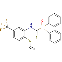 CAS:680213-02-9 | PC31892 | N-[2-(methylthio)-5-(trifluoromethyl)phenyl]oxo(diphenyl)phosphoranecarbothioamide
