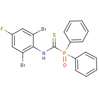 CAS:680213-13-2 | PC31895 | N-(2,6-dibromo-4-fluorophenyl)oxo(diphenyl)phosphoranecarbothioamide
