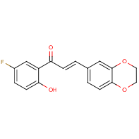 CAS:96755-08-7 | PC31906 | 3-(2,3-dihydro-1,4-benzodioxin-6-yl)-1-(5-fluoro-2-hydroxyphenyl)prop-2-en-1-one