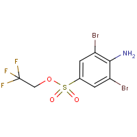 CAS: 200876-80-8 | PC31911 | 2,2,2-trifluoroethyl 4-amino-3,5-dibromobenzene-1-sulphonate