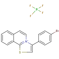 CAS:107454-04-6 | PC31912 | 3-(4-bromophenyl)[1,3]thiazolo[2,3-a]isoquinolin-4-ium tetrafluoroborate