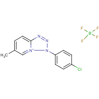 CAS: 287490-92-0 | PC31913 | 3-(4-chlorophenyl)-6-methyl-3H-[1,2,3,4]tetraazolo[1,5-a]pyridin-4-ium tetrafluoroborate
