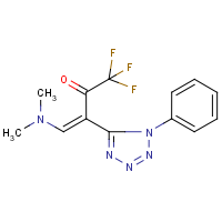 CAS:152426-97-6 | PC31919 | 4-(dimethylamino)-1,1,1-trifluoro-3-(1-phenyl-1H-1,2,3,4-tetraazol-5-yl)but-3-en-2-one