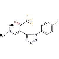 CAS: 152427-01-5 | PC31920 | 4-(dimethylamino)-1,1,1-trifluoro-3-[1-(4-fluorophenyl)-1H-1,2,3,4-tetraazol-5-yl]but-3-en-2-one