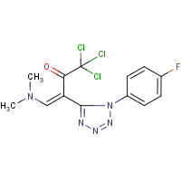 CAS:152427-14-0 | PC31925 | 1,1,1-trichloro-4-(dimethylamino)-3-[1-(4-fluorophenyl)-1H-1,2,3,4-tetraazol-5-yl]but-3-en-2-one